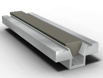 長條型軟爪式楔型塊夾持件